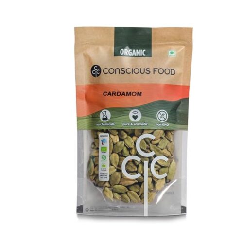 Organic Whole Green Aromatic Cardamom